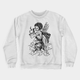 Angel and smokes Crewneck Sweatshirt